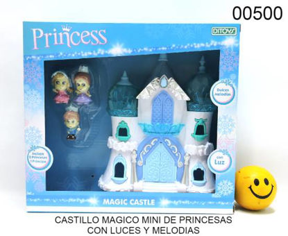 Imagen de CASTILLO MAGICO  MINI  DE PRINCESAS CON LUCES Y MELODIAS 11.24